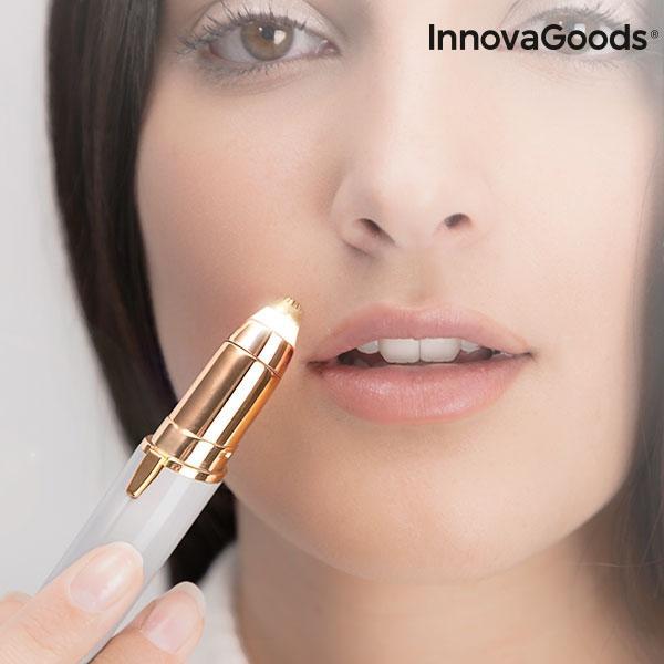 Depiladora facial de precisión con LED InnovaGoods